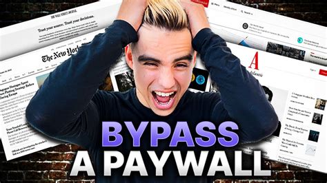 fansly paywall bypass|How to bypass any paywall for free (18 methods)